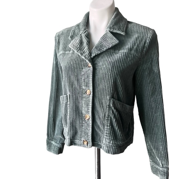 Anthropologie Avec Les Filles Tegan Corduroy Shirt Jacket, Sz M - Picture 4 of 13